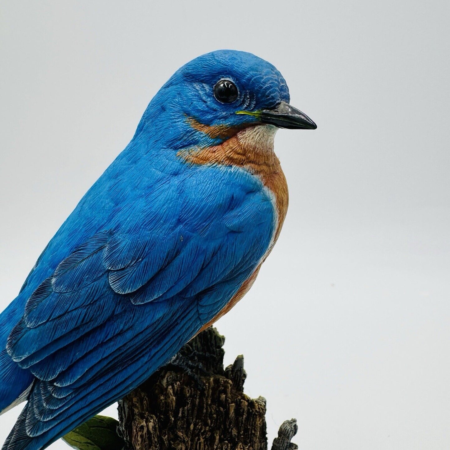 The Danbury Mint Collection Spring Welcome Bluebird Flowers Figurine Bob Guge