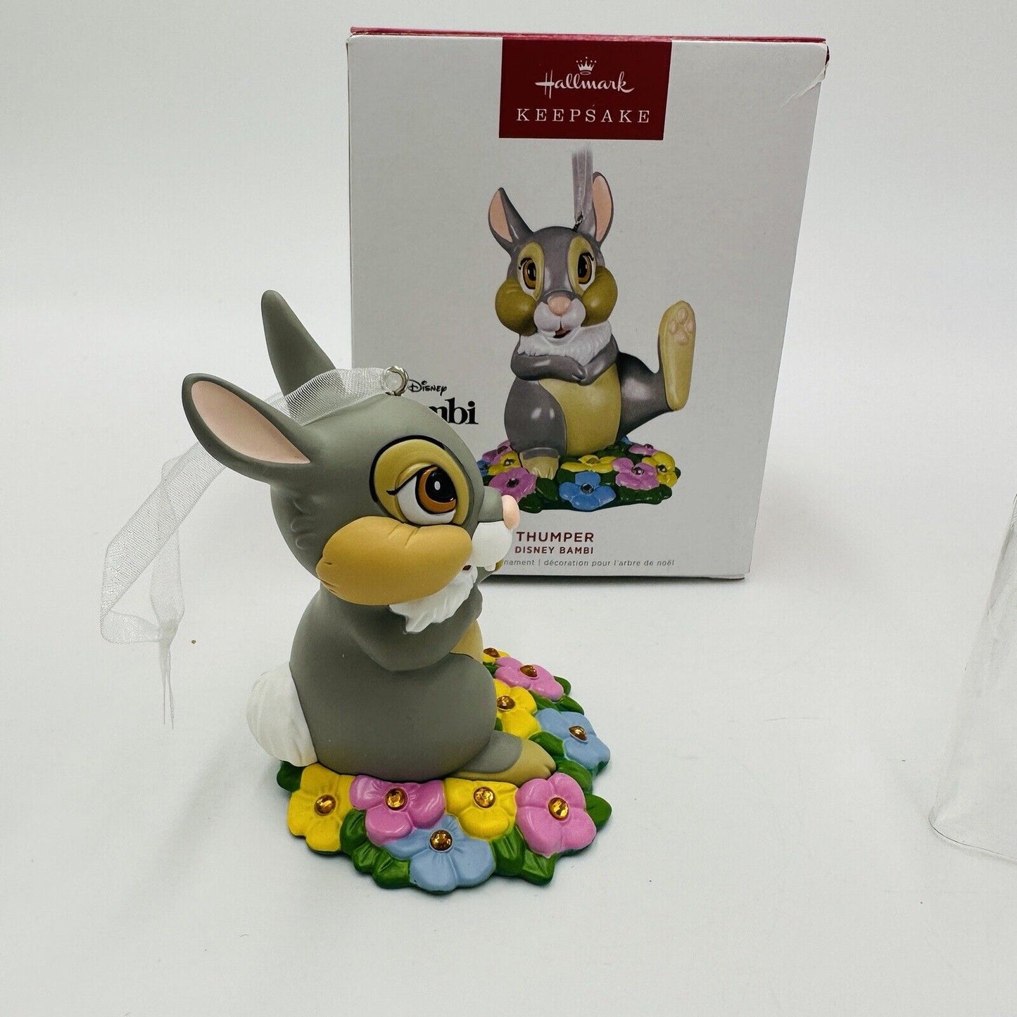 Hallmark Thumper Bambi Christmas Ornament 2022 Box Disney Keepsake