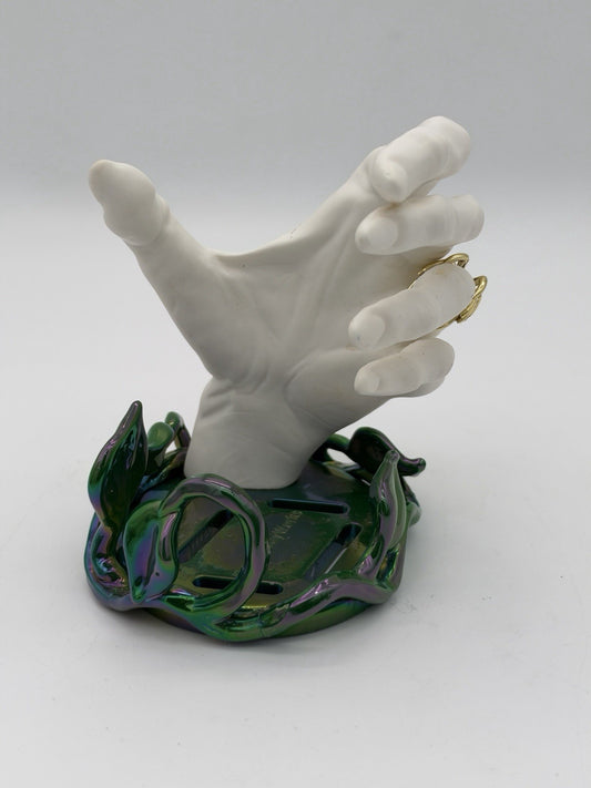 Bath & Body Works Ivy Witch Hand Foaming Soap Holder Halloween 2022 Spider Ring