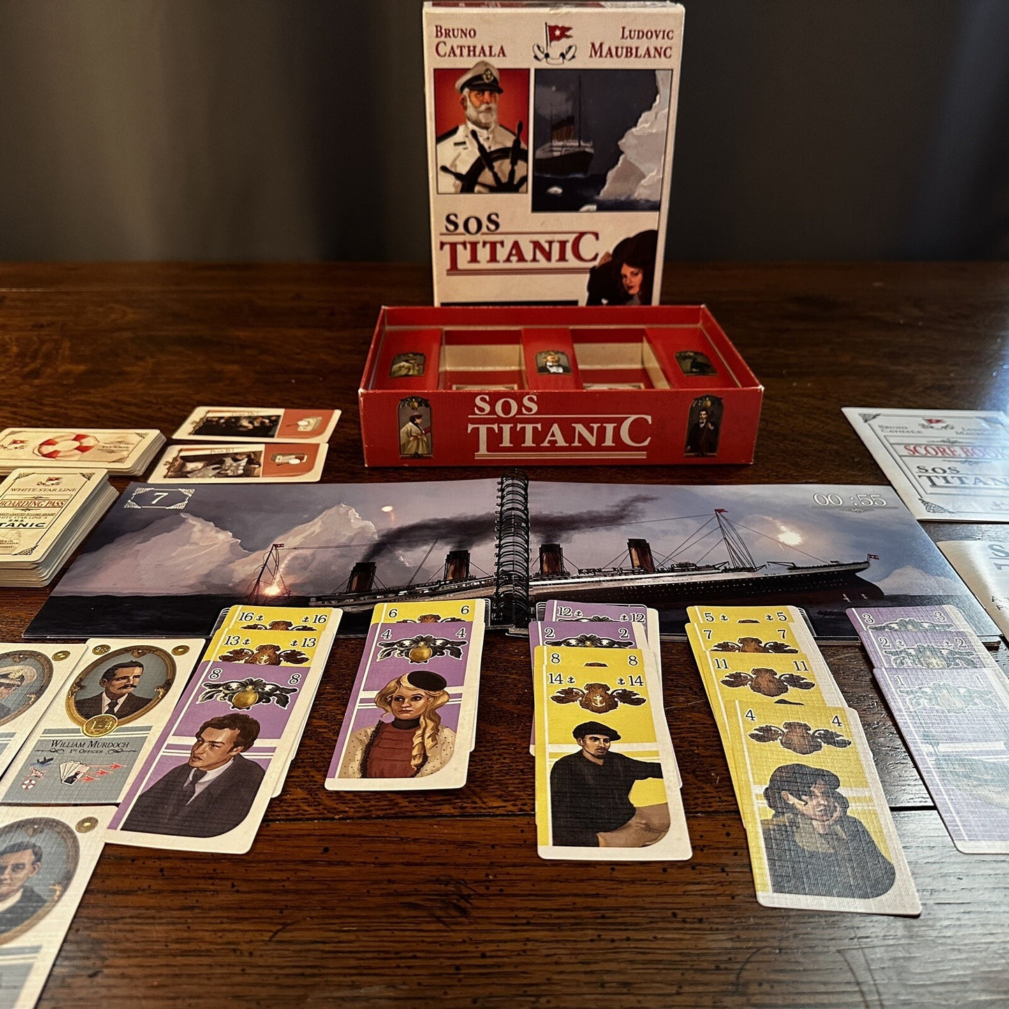 Ludonaute S.O.S. Titanic Board Game Personal Autograph Bruno Cathala Essen