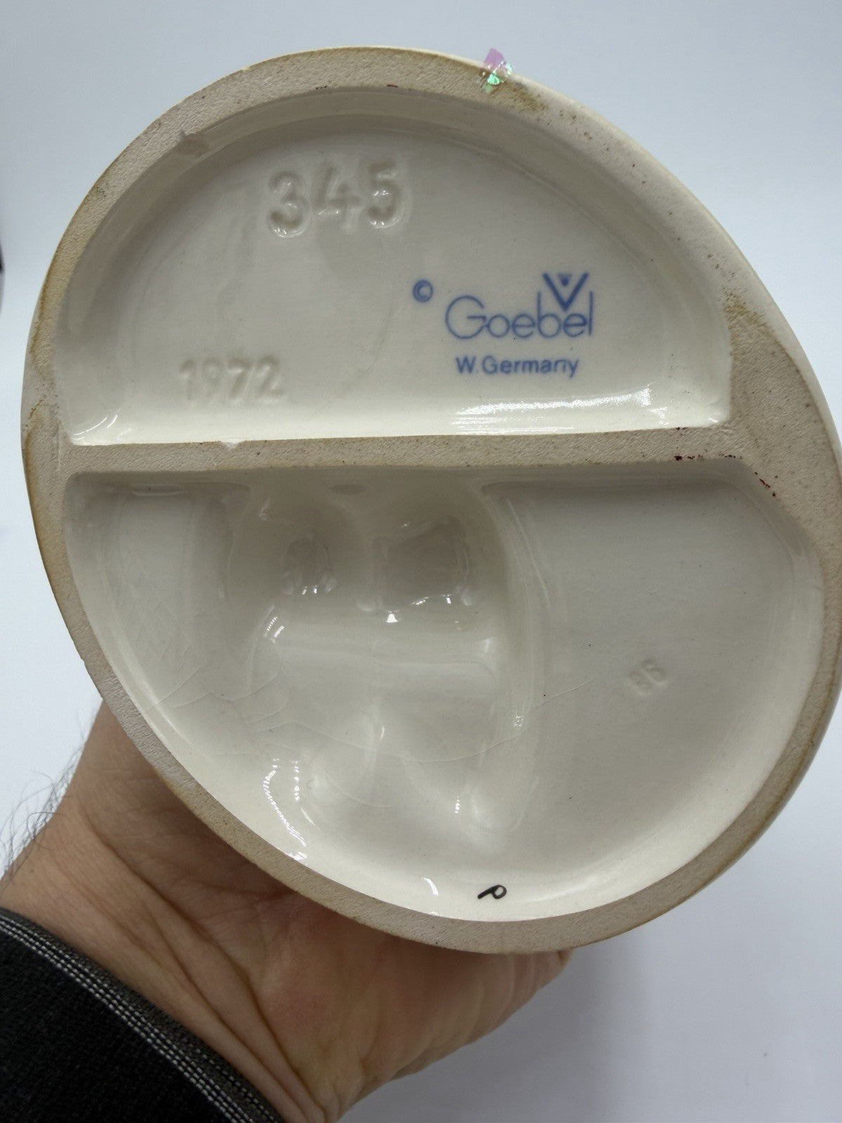 Hummel Goebel Figurine A Fair Measure #345 W. Germany Porcelain Painted Vtg 6”H