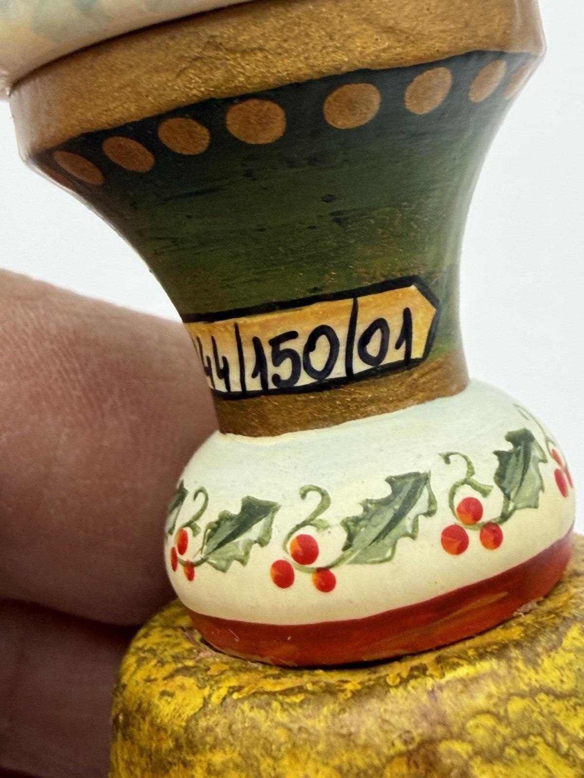 KINDERTRAUM KATHE WOHLFAHRT SANTA BELL 1999 Limited Edition 144/150/01 Figurine