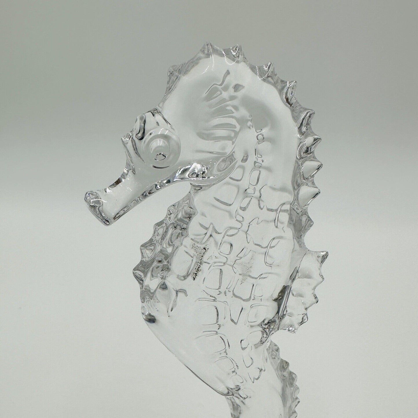 Waterford Crystal Figurine Seahorse 7in Figurine   Heritage Ireland