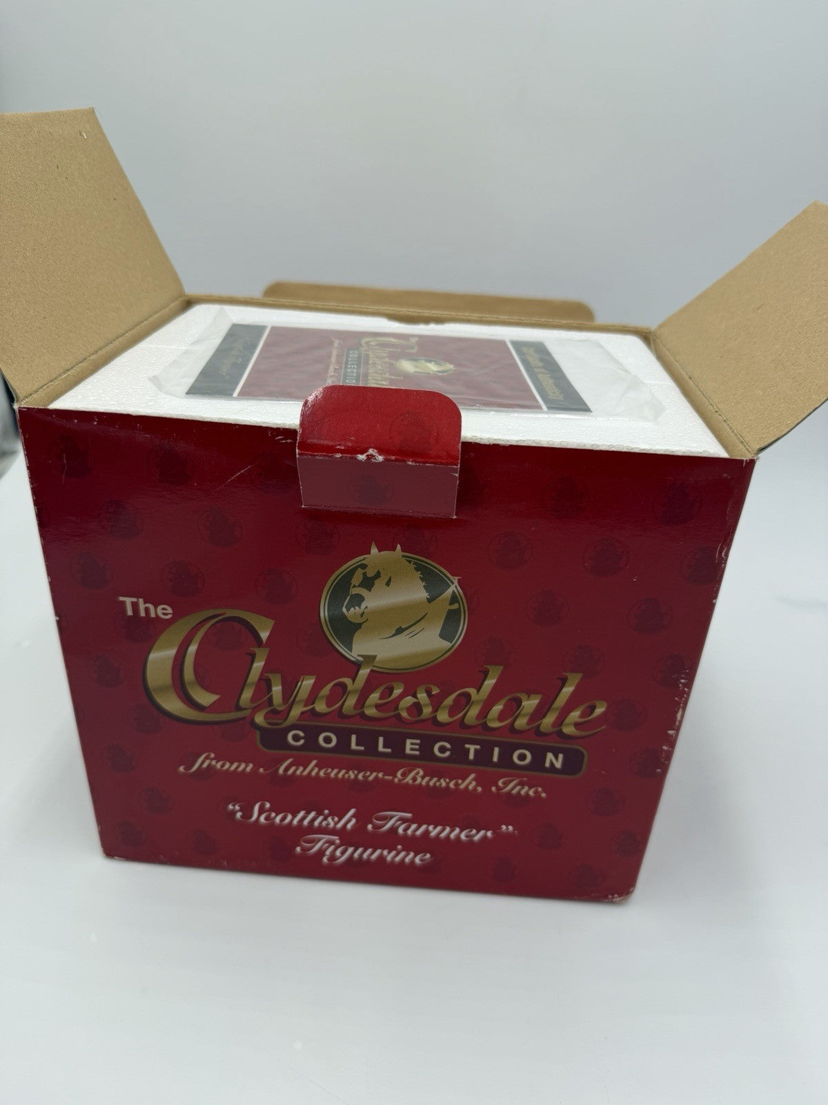 Anheuser Busch Scottish Farmer 1999 Clydesdale Collection Foal Horse Figurine