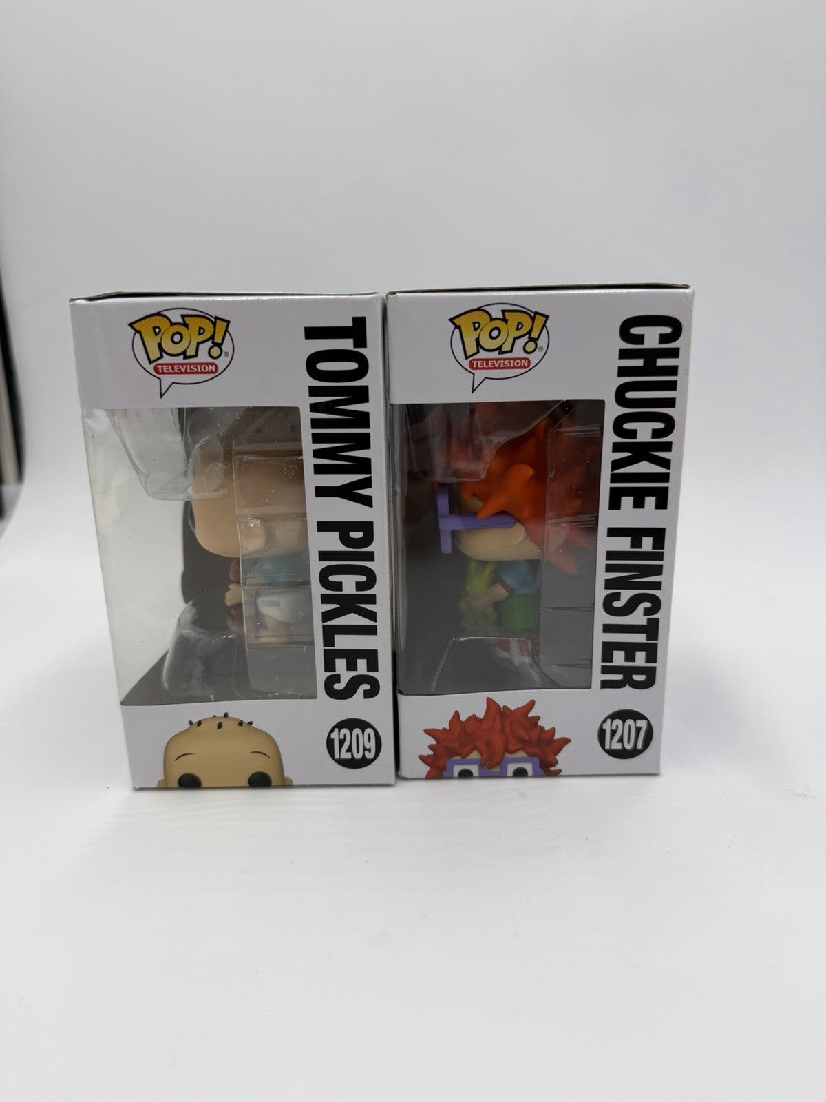 Funko Pop TV Nickelodeon RUGRATS #1209 TOMMY PICKLES  & CHUCKIE FINSTER #1207