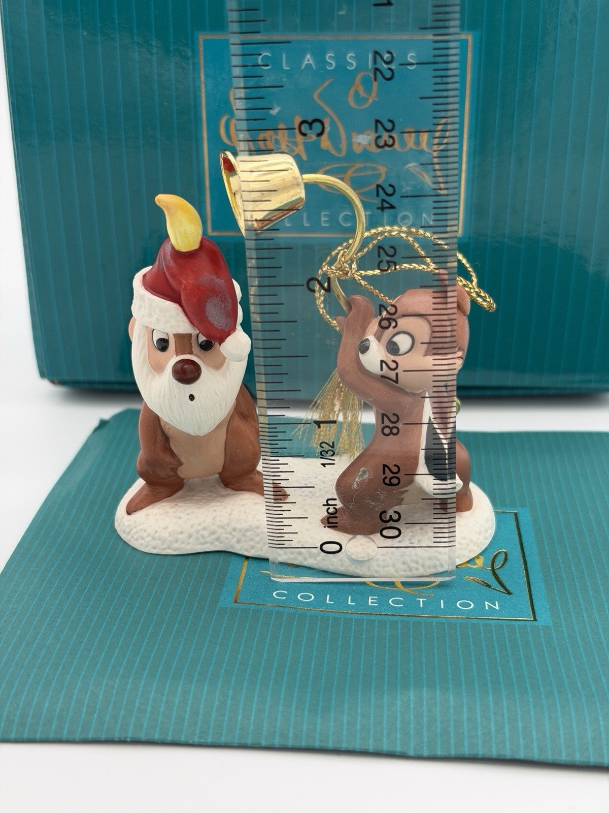 WDCC Disney Figurine Chip 'N Dale Little Mischief Makers Porcelain Ornament /COA