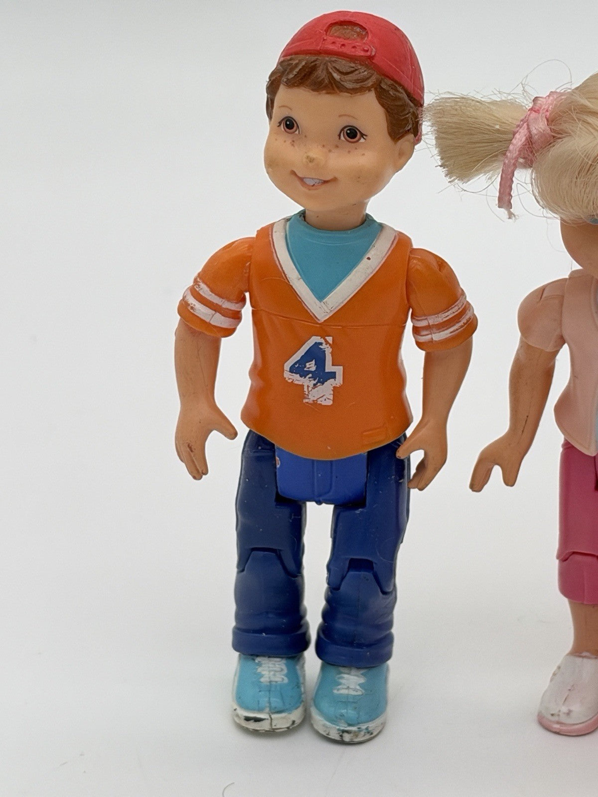 2002 Fisher price loving family siblings dollhouse dolls figurines Vintage Rare