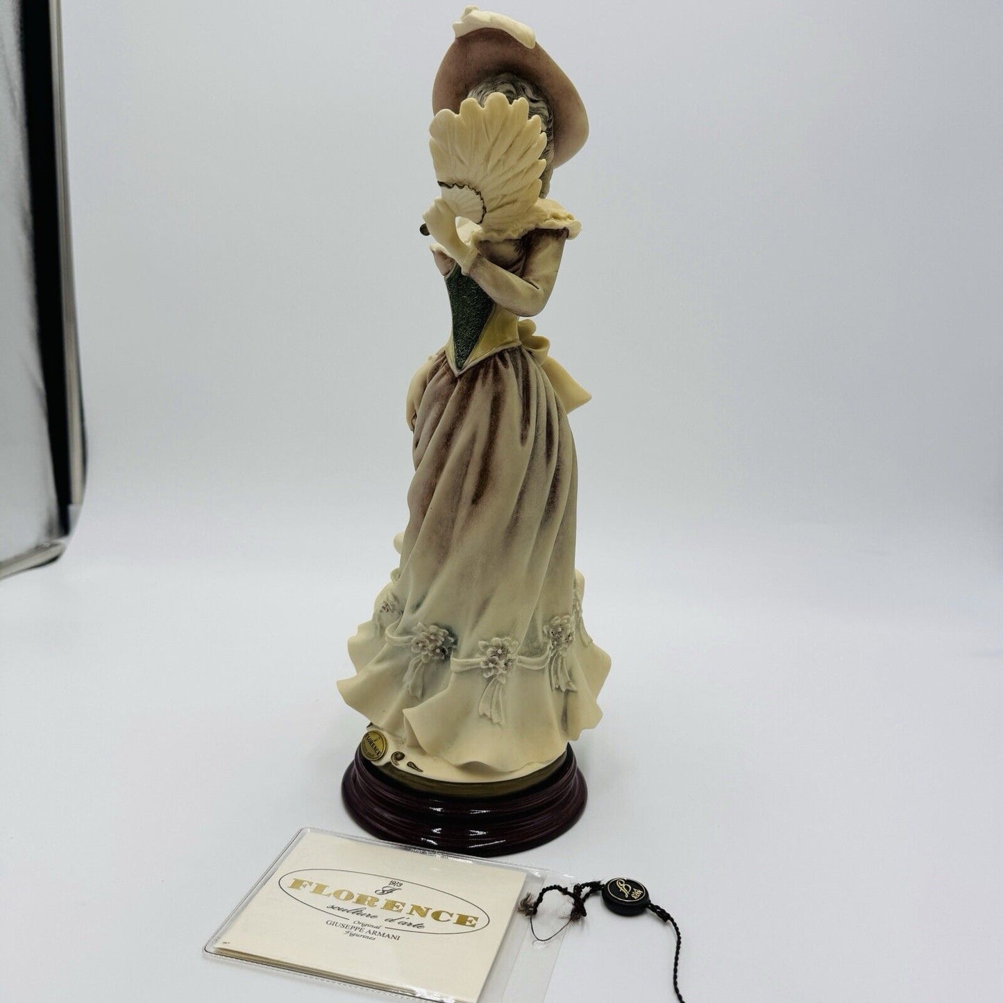 Giuseppe Armani Italy Porcelain Lady Vanessa Sculpture Statue Art 0347C