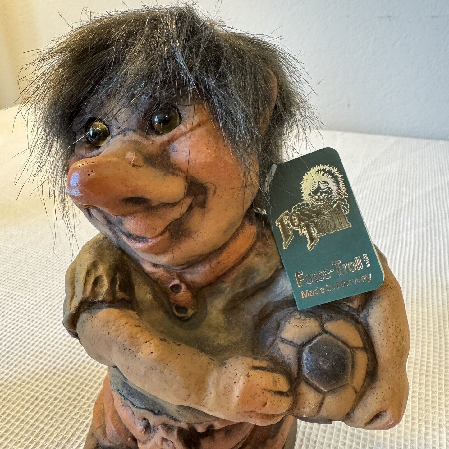 Fosse-Troll Boy Playing Soccer Norway With Tag Sven Schulze Football Clay Trolls