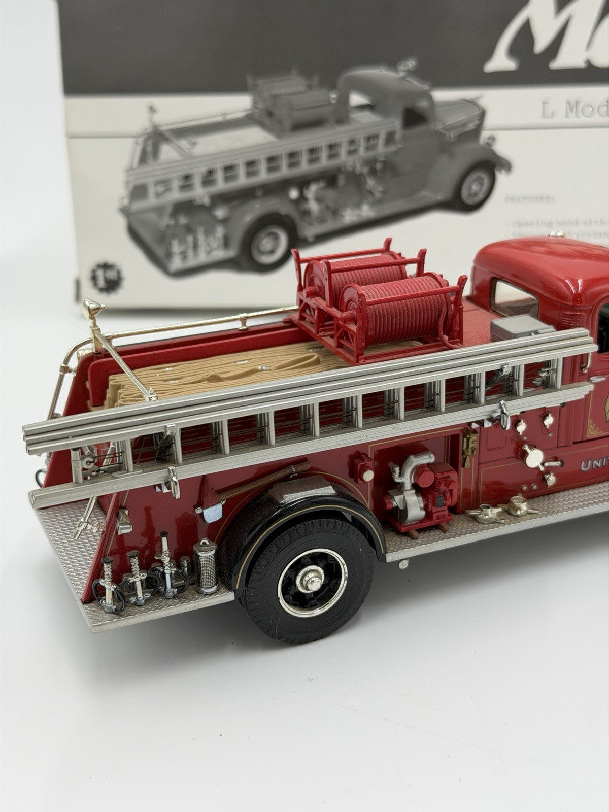 First Gear Mack L Model Pumper CFD Engine Co 50 1:34 Diecast Fire Truck w/Box