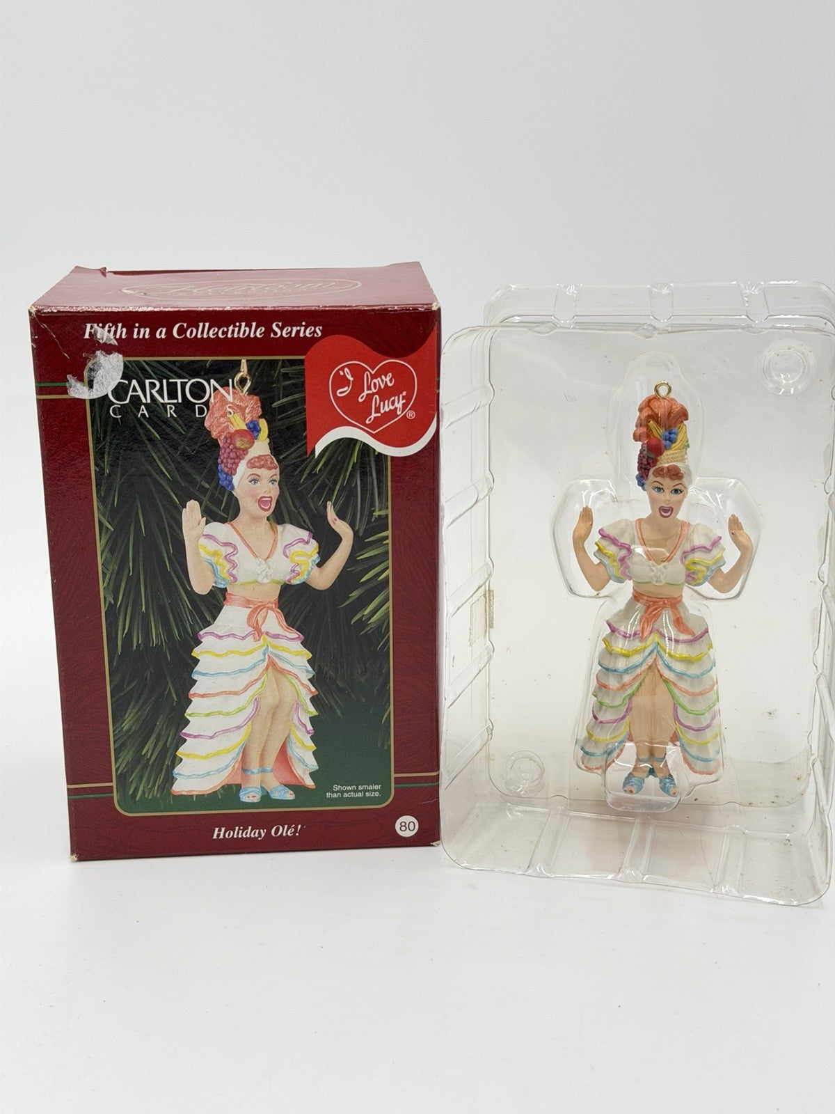 Carlton Cards I Love Lucy Christmas Ornament Heirloom Collection #80 Holiday