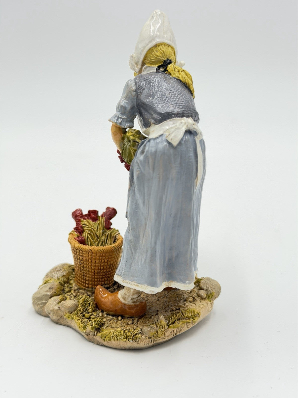 Franklin Mint 1977 Children Of The World Fine Pewter Netherlands Girl Figurine