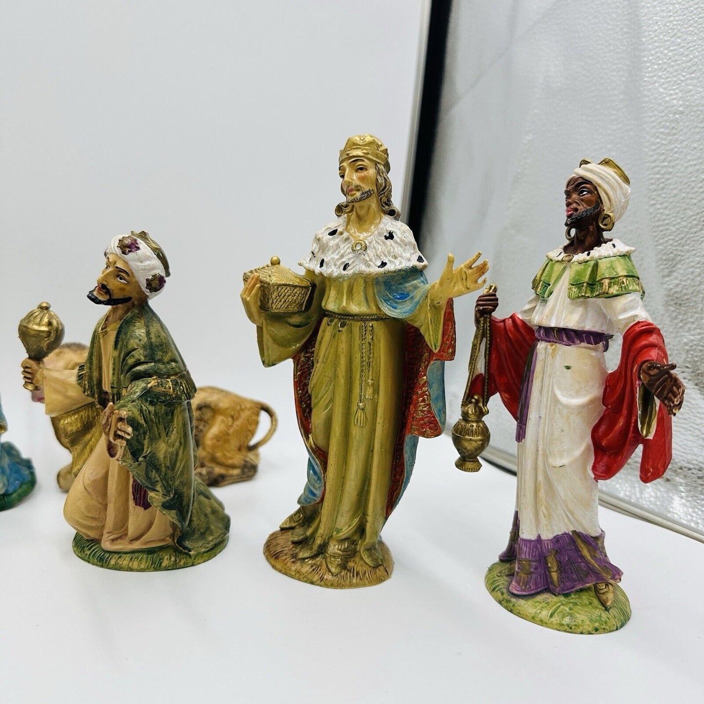 Fontanini 8” Italy Christmas Nativity Holy Family Shepherds Wise Men 18 PCs