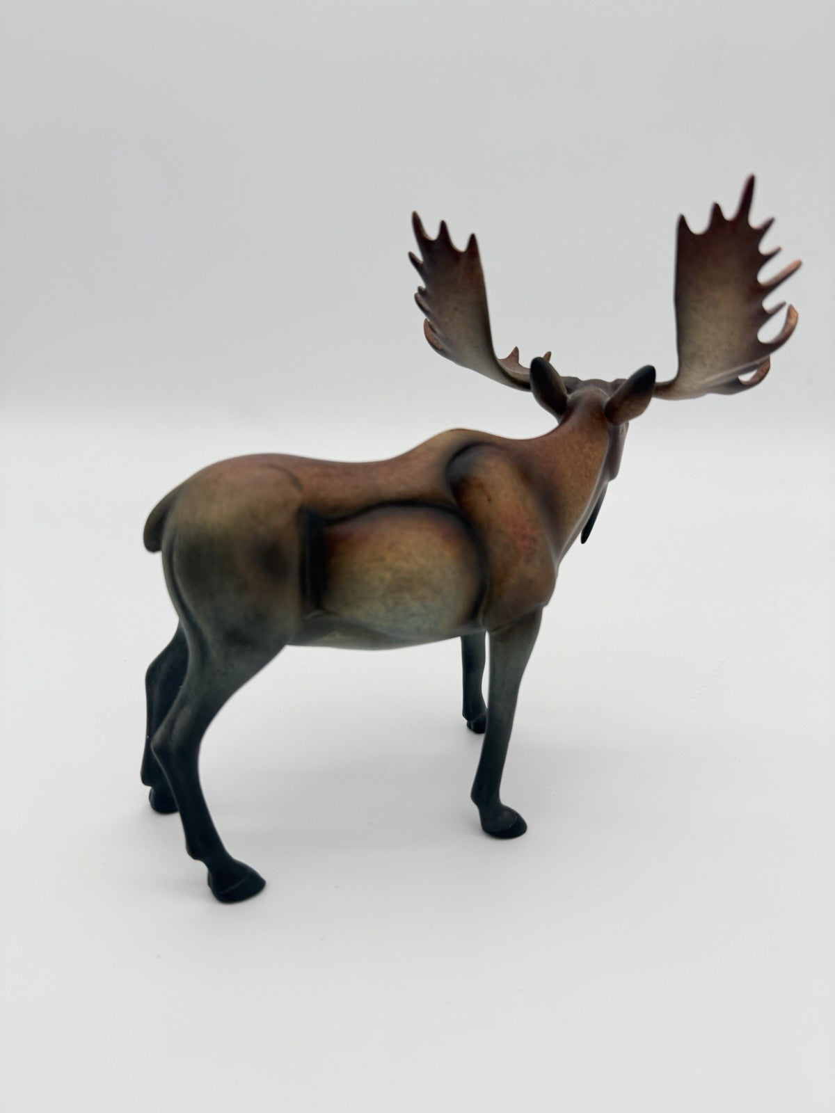 Rare IMAGO Stephen Guerrero August Maquette Bisque Resin Moose Figurine 6”x5”