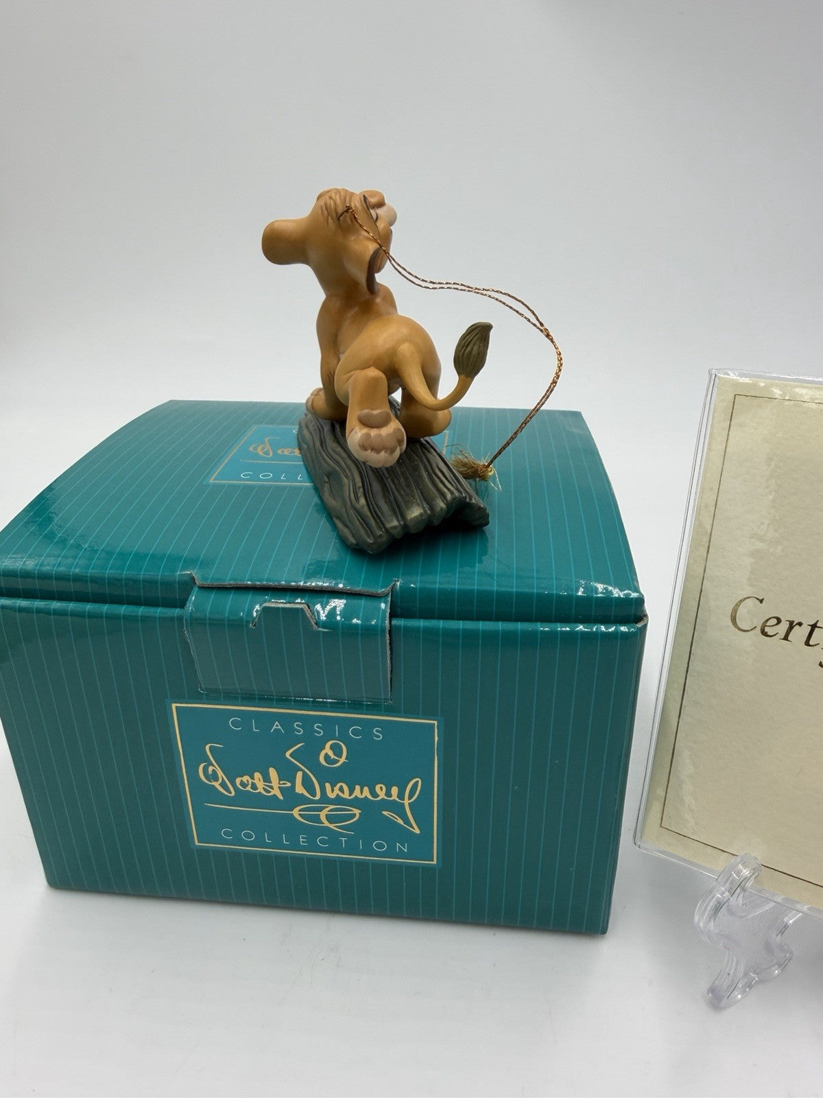 Walt Disney Classics Collection Simba Ornament 'Hakuna Matata Lion King NIB