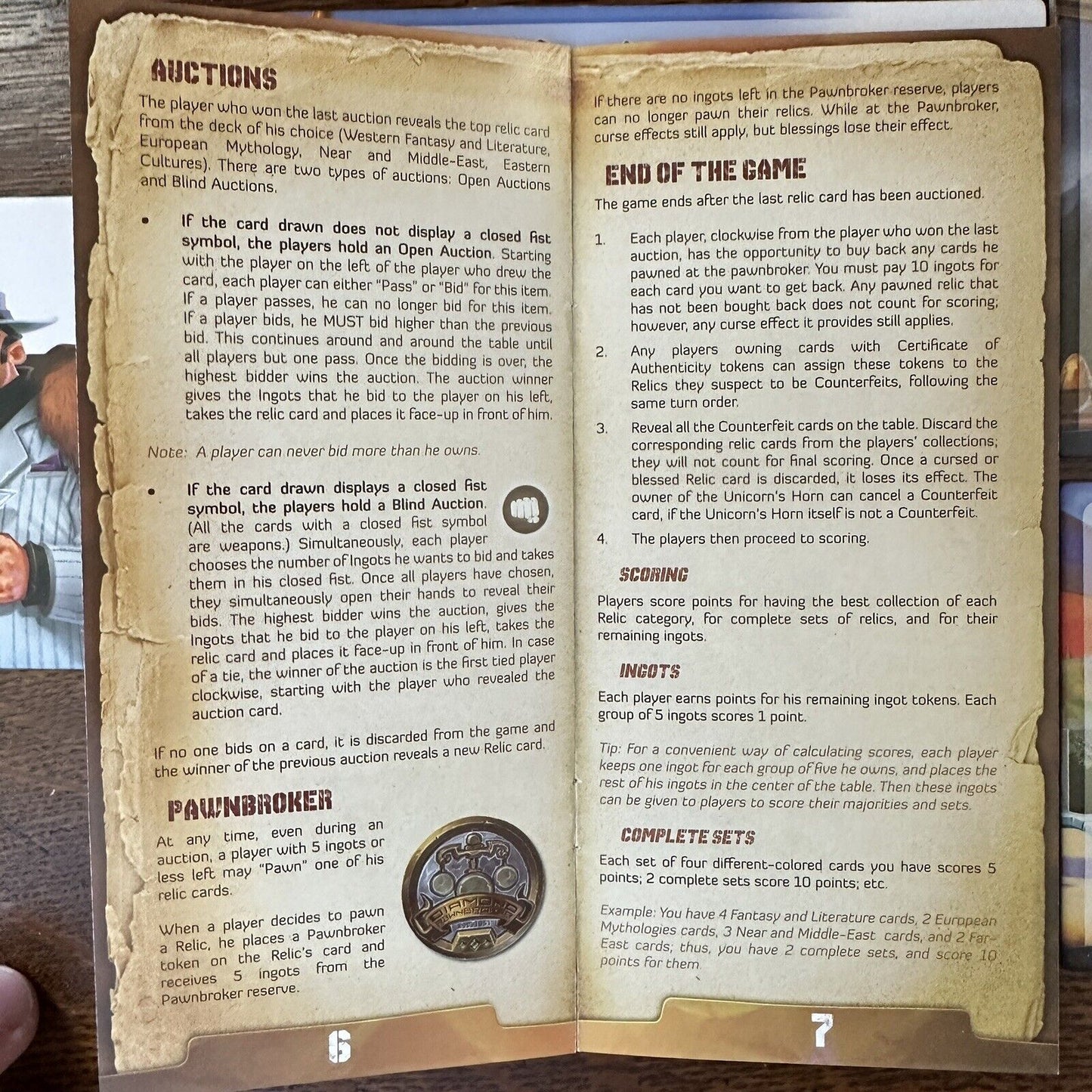 Fun Forge Warehouse 51 Card Game Studios Indian Jones Treasures Small Box
