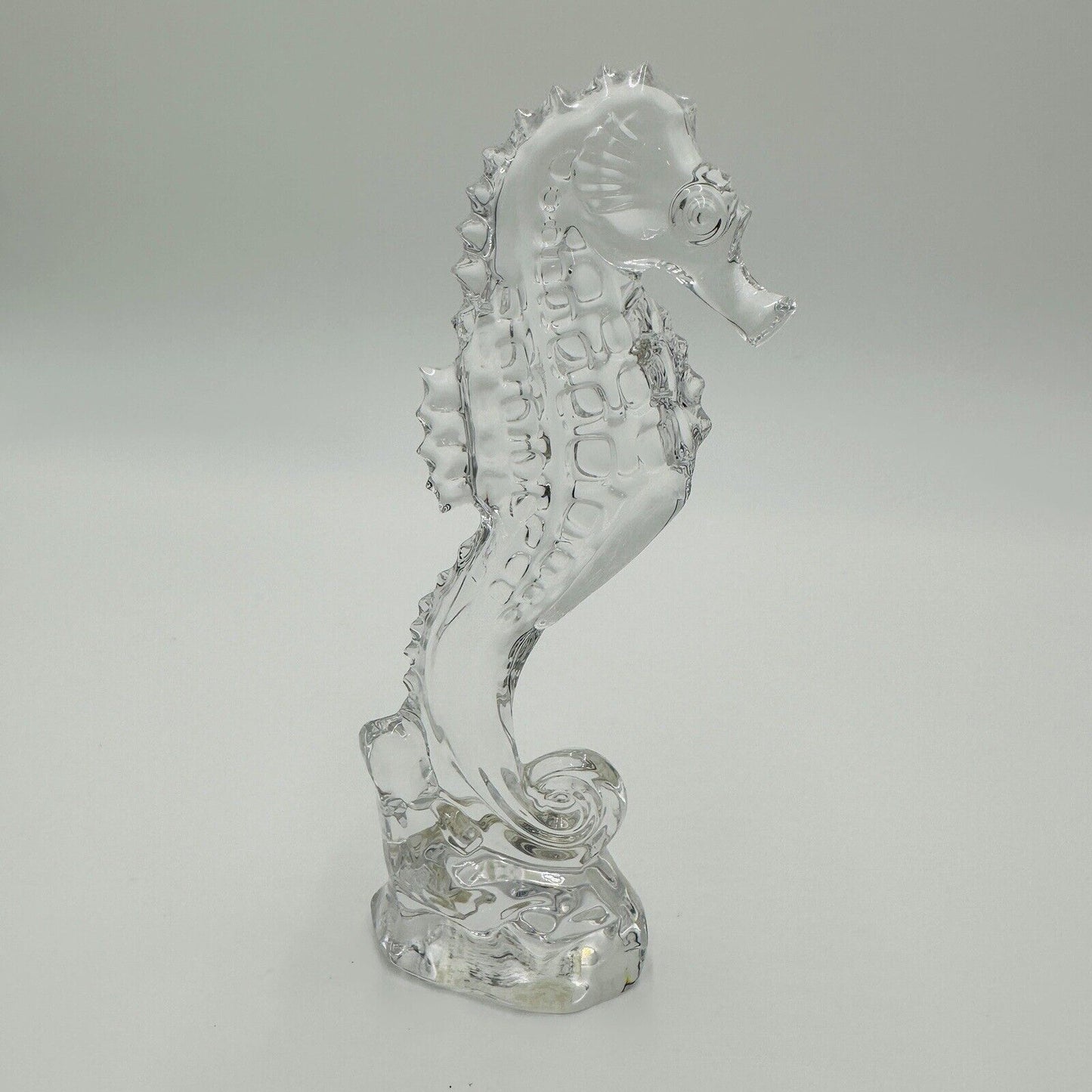 Waterford Crystal Figurine Seahorse 7in Figurine   Heritage Ireland