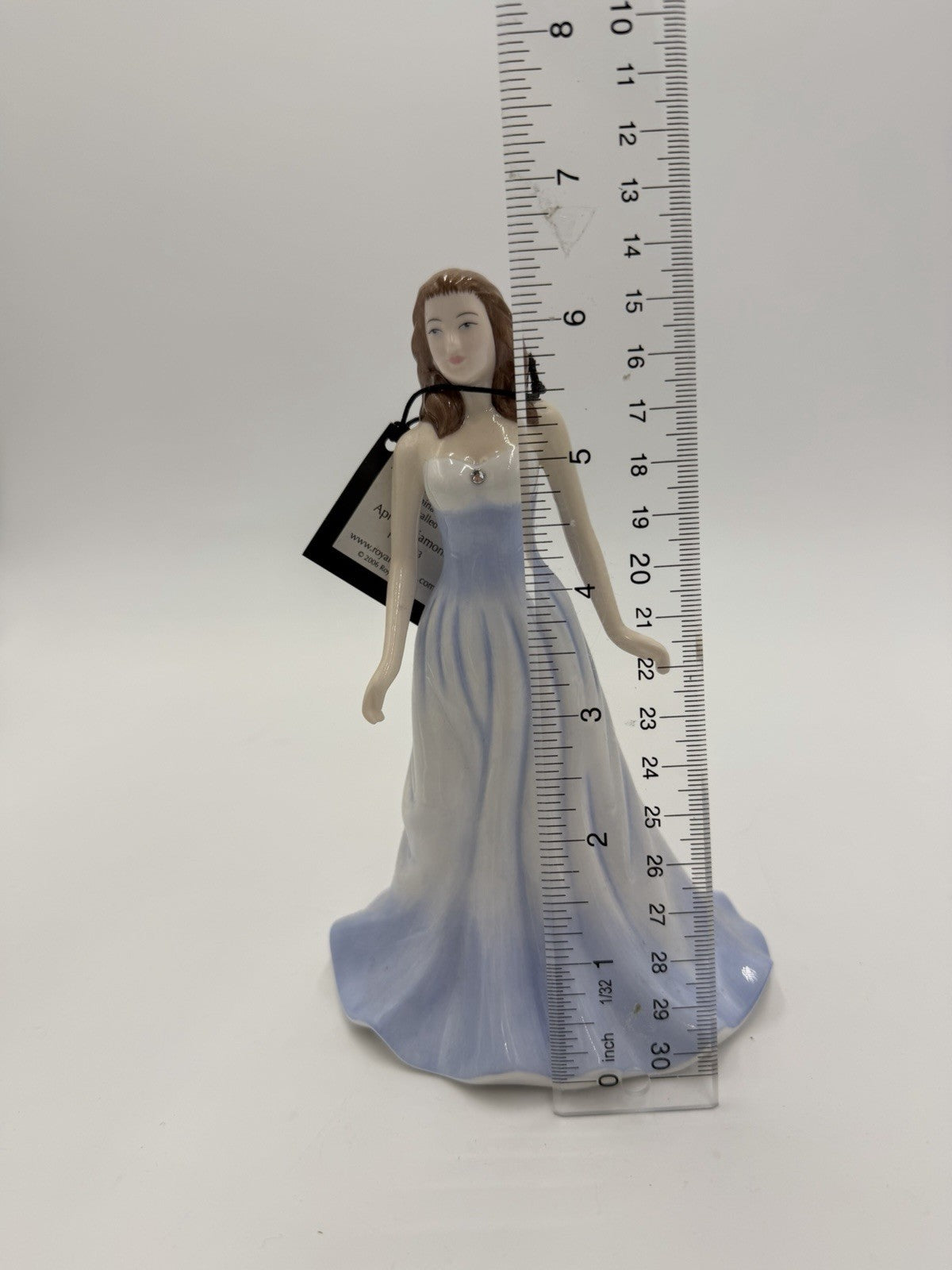 Royal Doulton Porcelain Gemstones Collection April Diamond Monika Figurine