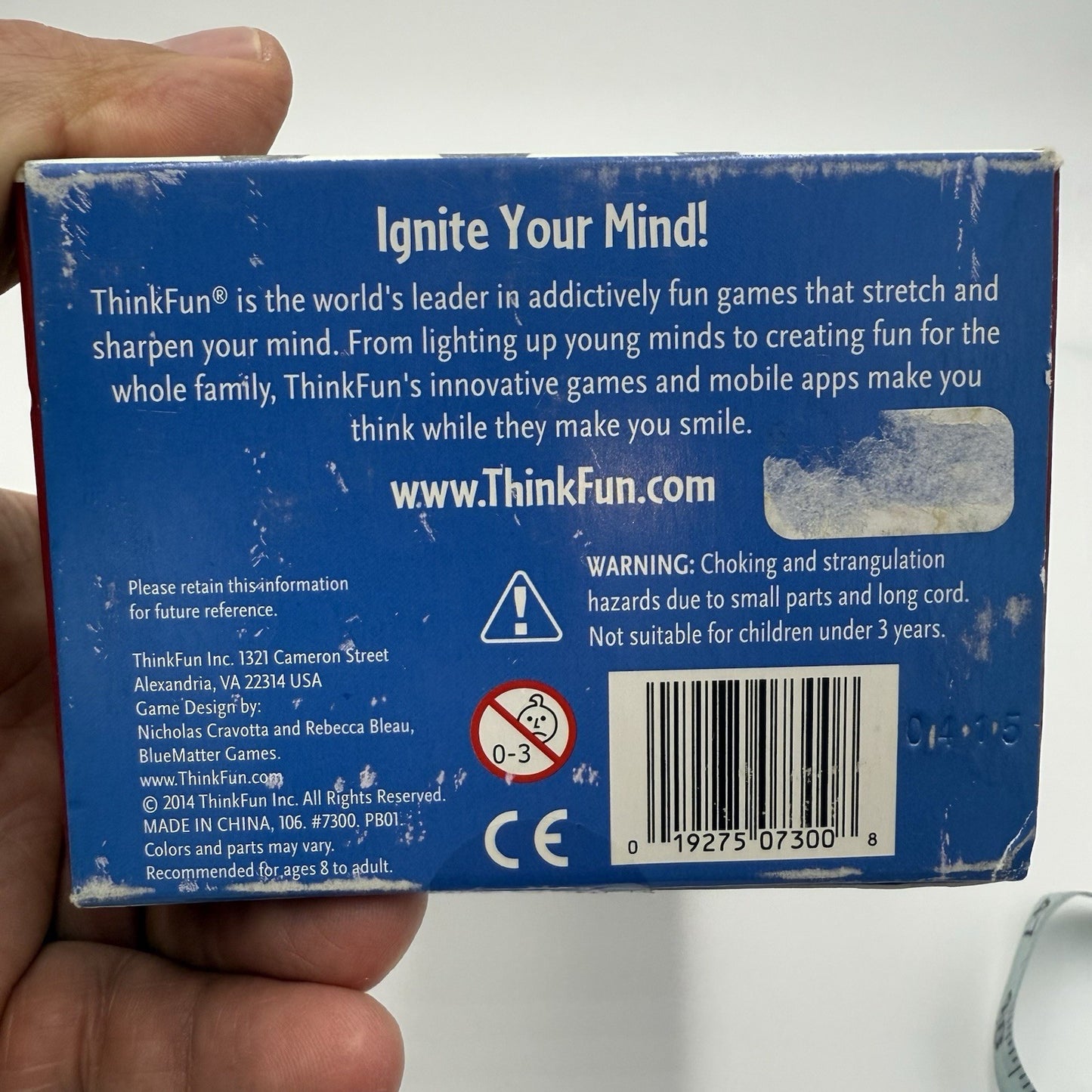 Vintage HOUDINI MAGIC Trick Thinkfun Brainteaser Game Escape Puzzle 2014 NEW