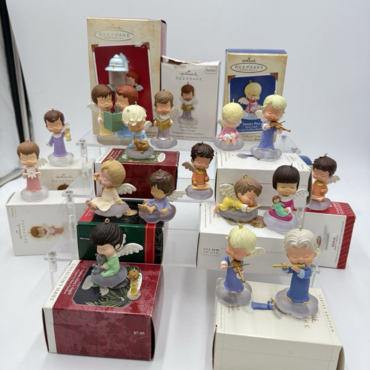 Hallmark Keepsake Mary’s Angels Christmas Ornaments Lot 17 Pcs