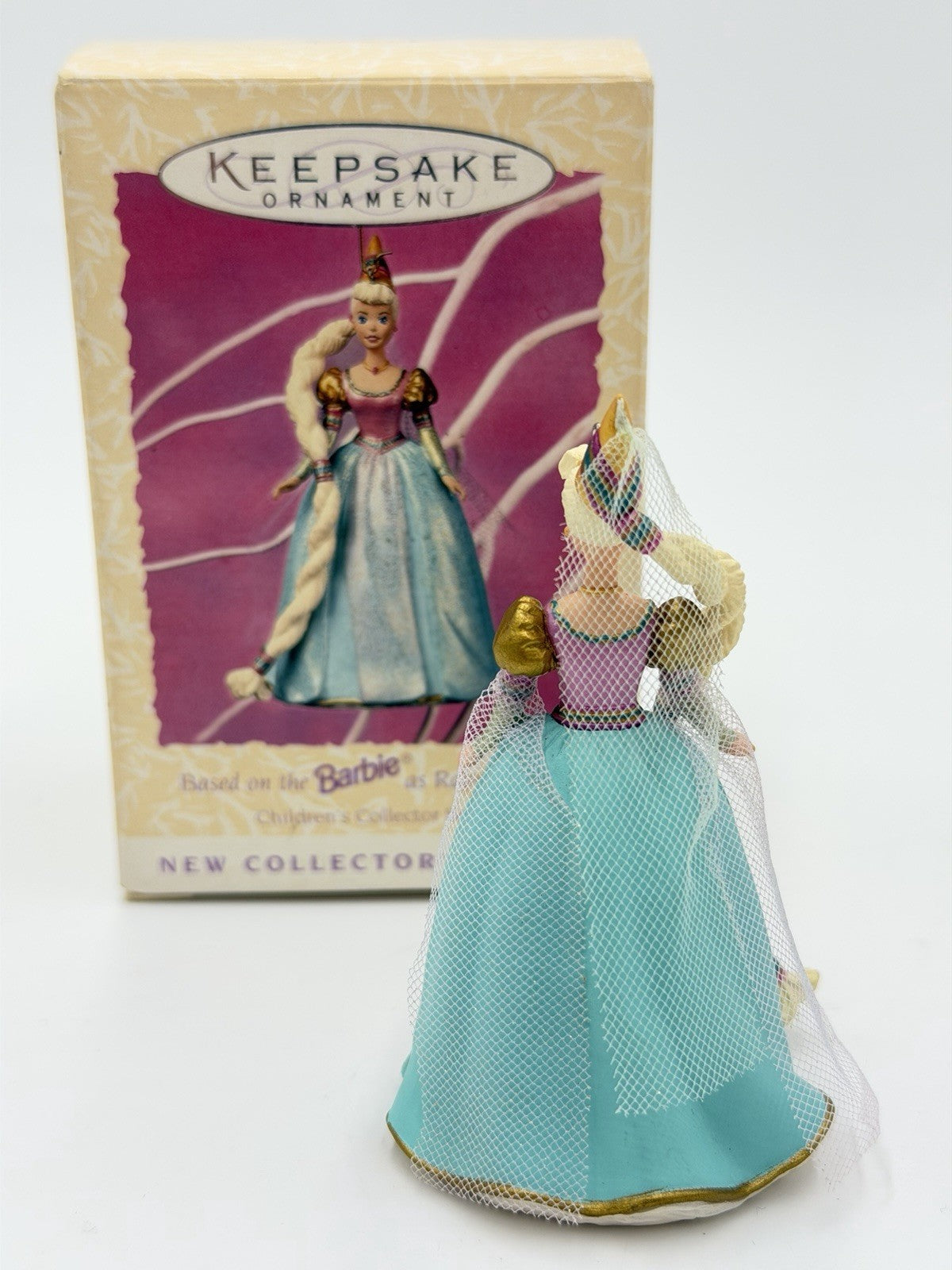 VTG Hallmark Keepsake Barbie as Rapunzel Ornament 1997 #1 On Series