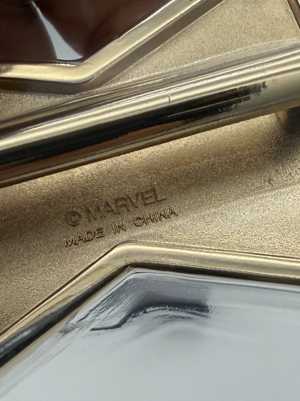 Marvel Avengers Earth Mightiest Collectors Edition Black Widow Belt Buckle Gold