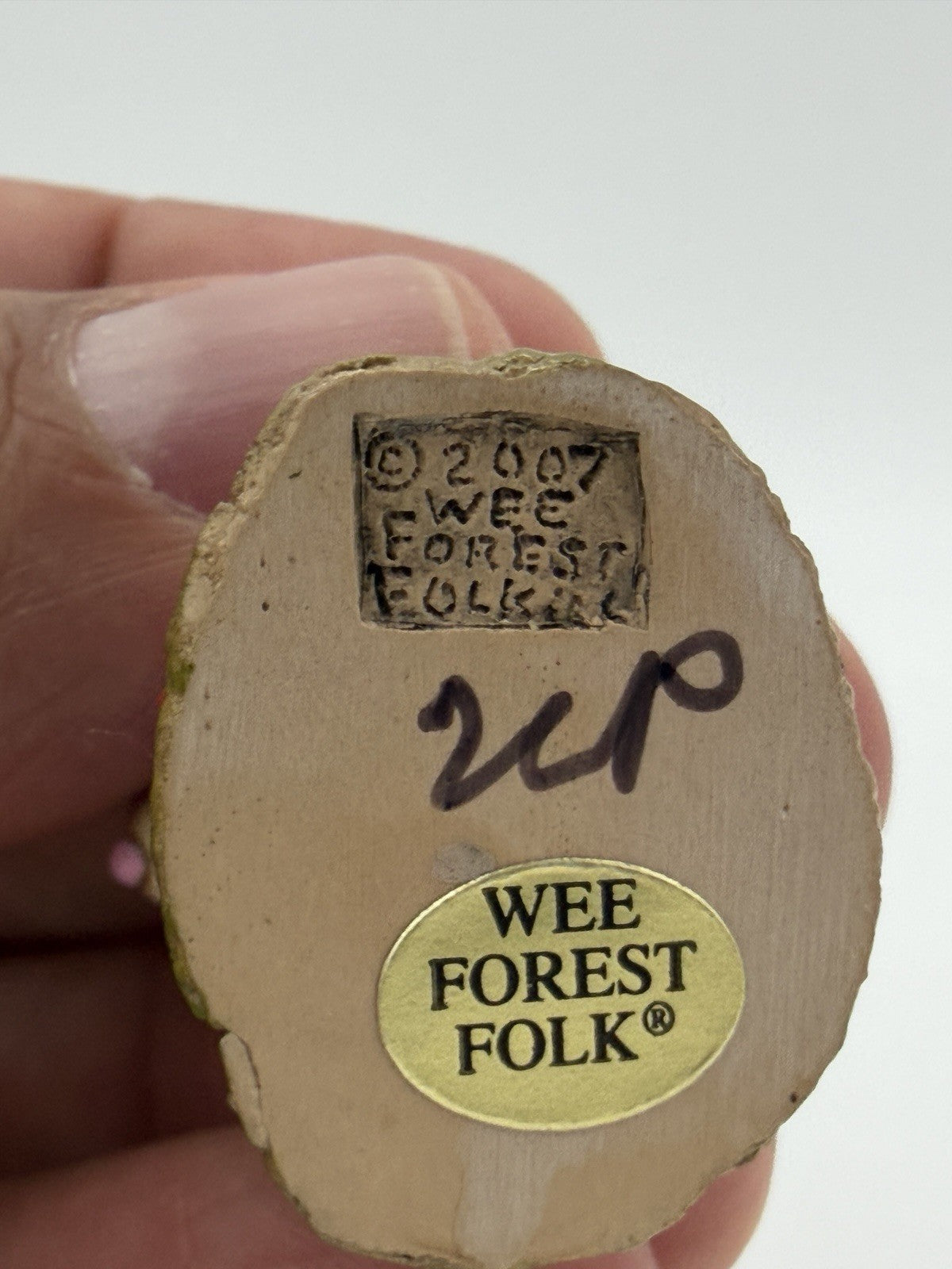 Wee Forest Folk M-347a His New Lunch Box Mice Miniature Figurine 1”H Vtg Rare