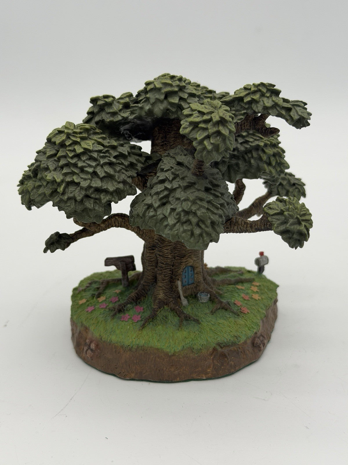 Danbury Mint Disney PIGLET'S HOUSE Winnie the Pooh Tree Figurine 4”H Rare Vtg