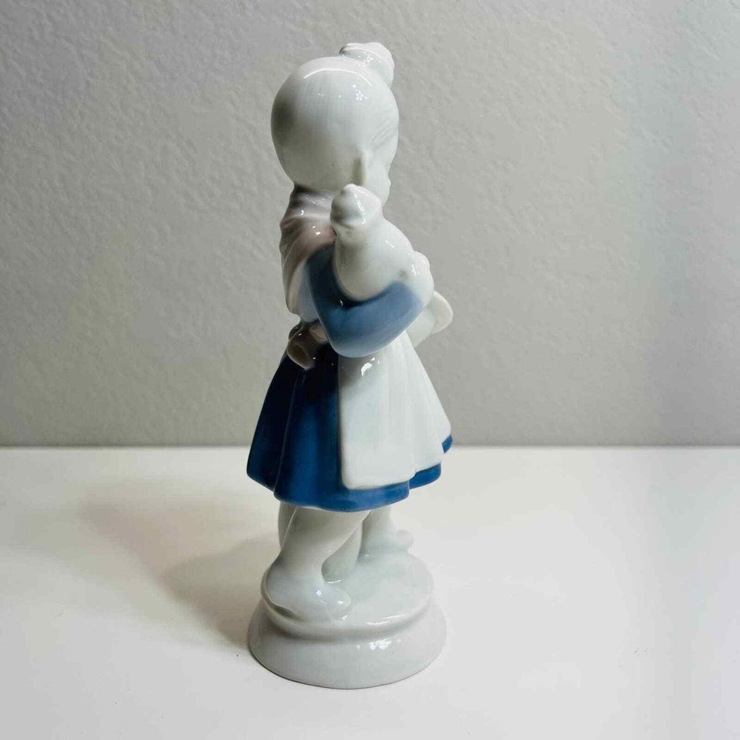 Gerold Porzellan Girl Dress Childhood Figurine Bavaria Made in Western Germany