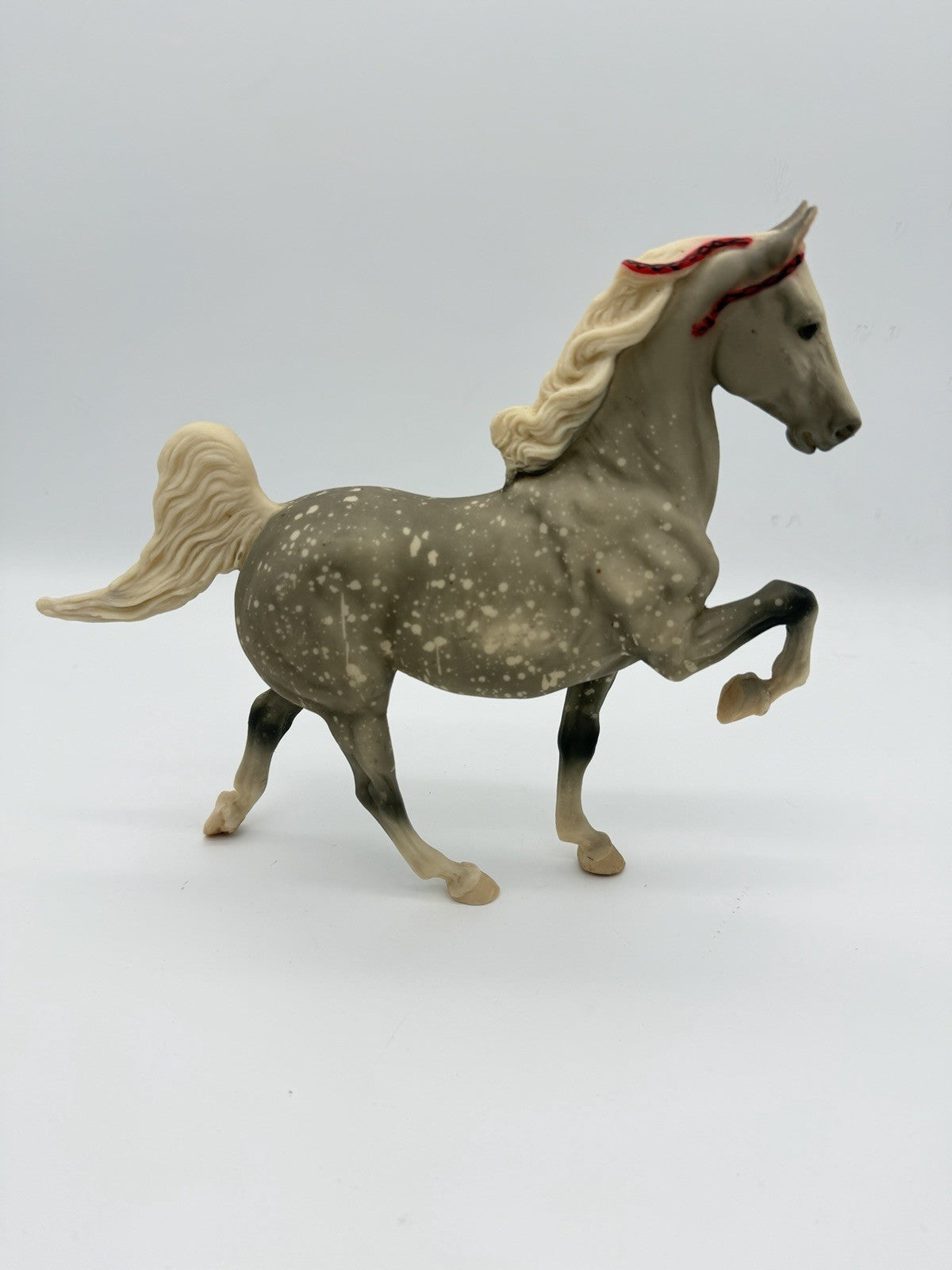 Breyer Horse American Saddlebred dapple grey Five Gaiter Rare Spotted Figurine