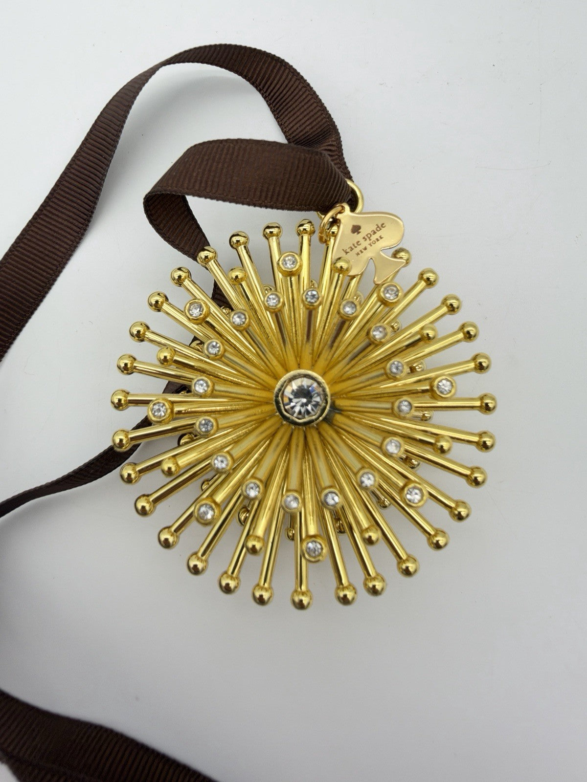 Lenox Kate Spade NY Bejeweled 3 Dimensional Starburst Christmas Ornament