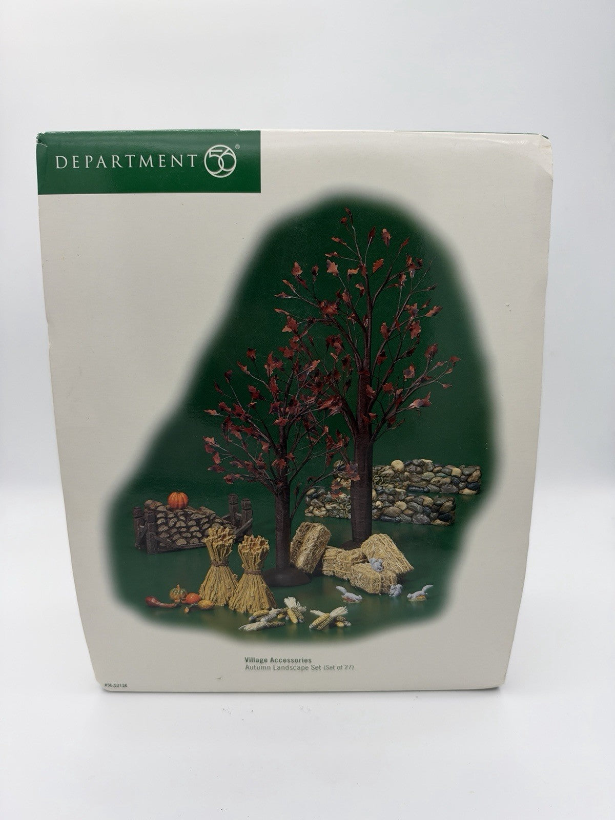 Department 56 Village Accessories Autumn Landscape Set Sealed Fall Harvest