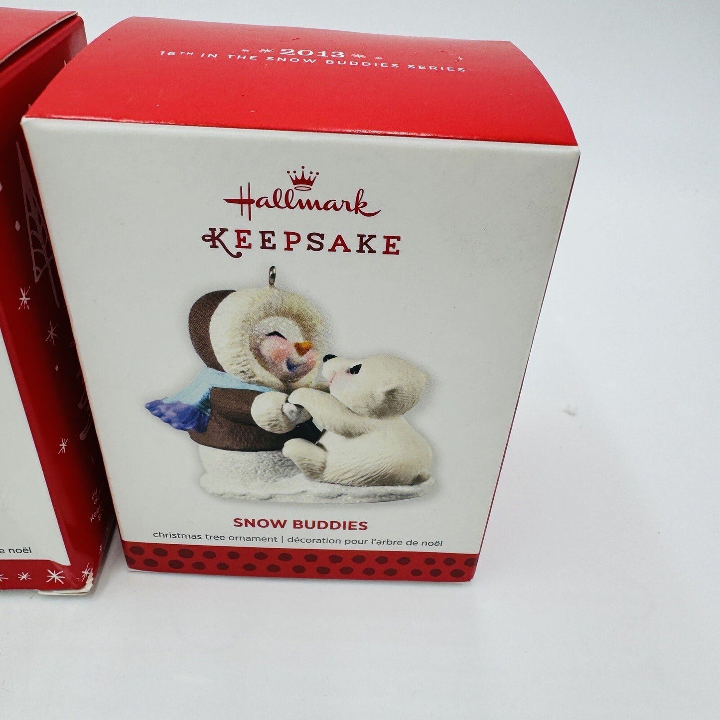 Hallmark Keepsake Ornaments Set 4 Snow Buddies Christmas 2013 2015 2016 2006