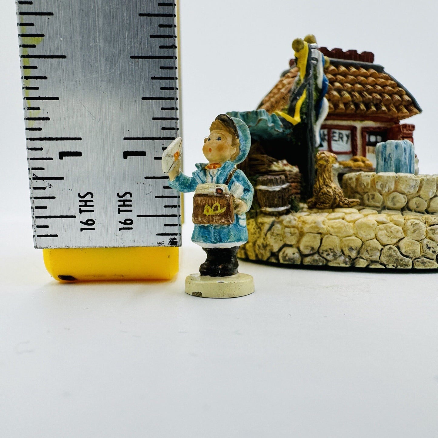 The Danbury Mint Hummel Goebel Miniature Figurine Postman 295-P Rare Set