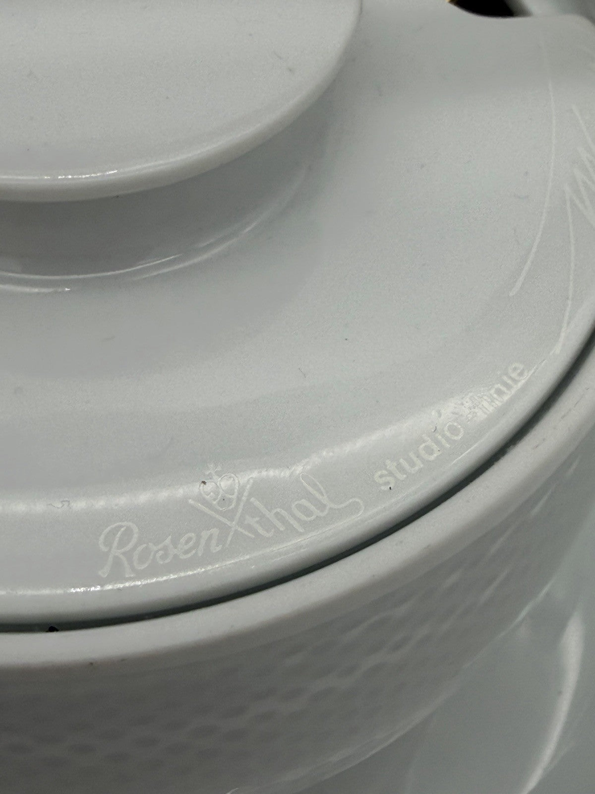 Rosenthal Porcelain Studio-linie Tapio Wirkkala Century Sauce Tureen & Tray
