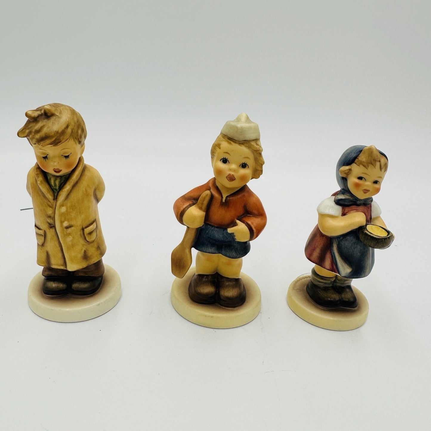 Goebel Hummel Figurines Club 1995 2003 Lot of 3 4in Vintage Doctor Girl Germany