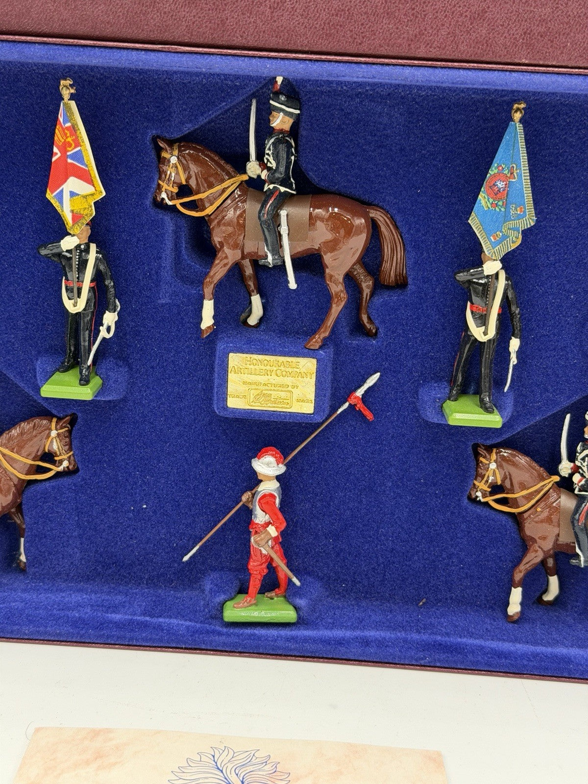 Britain Honorable Artillery Company 8 PCs Metal Models Toy Soldiers Limited NIB