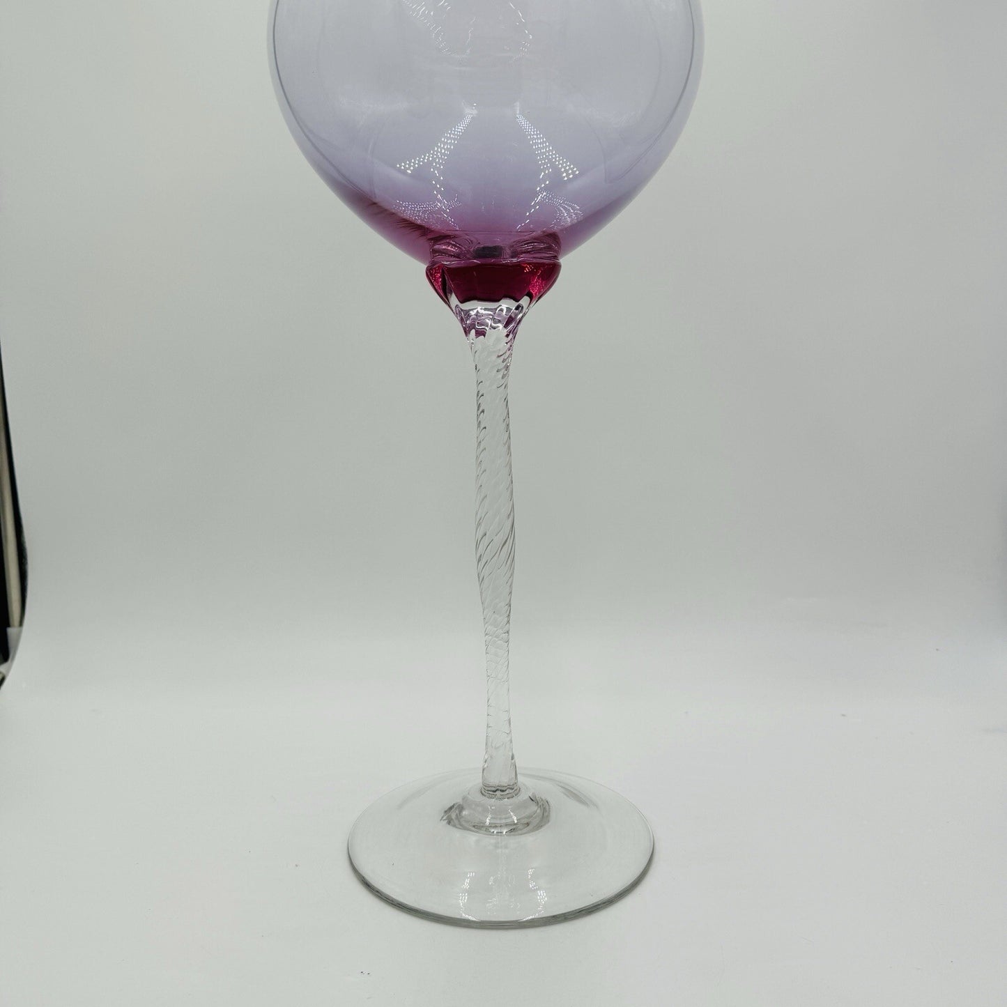 Global Views Art Glass Genie Bottle Decanter Julia Buckingham Large 29in Top