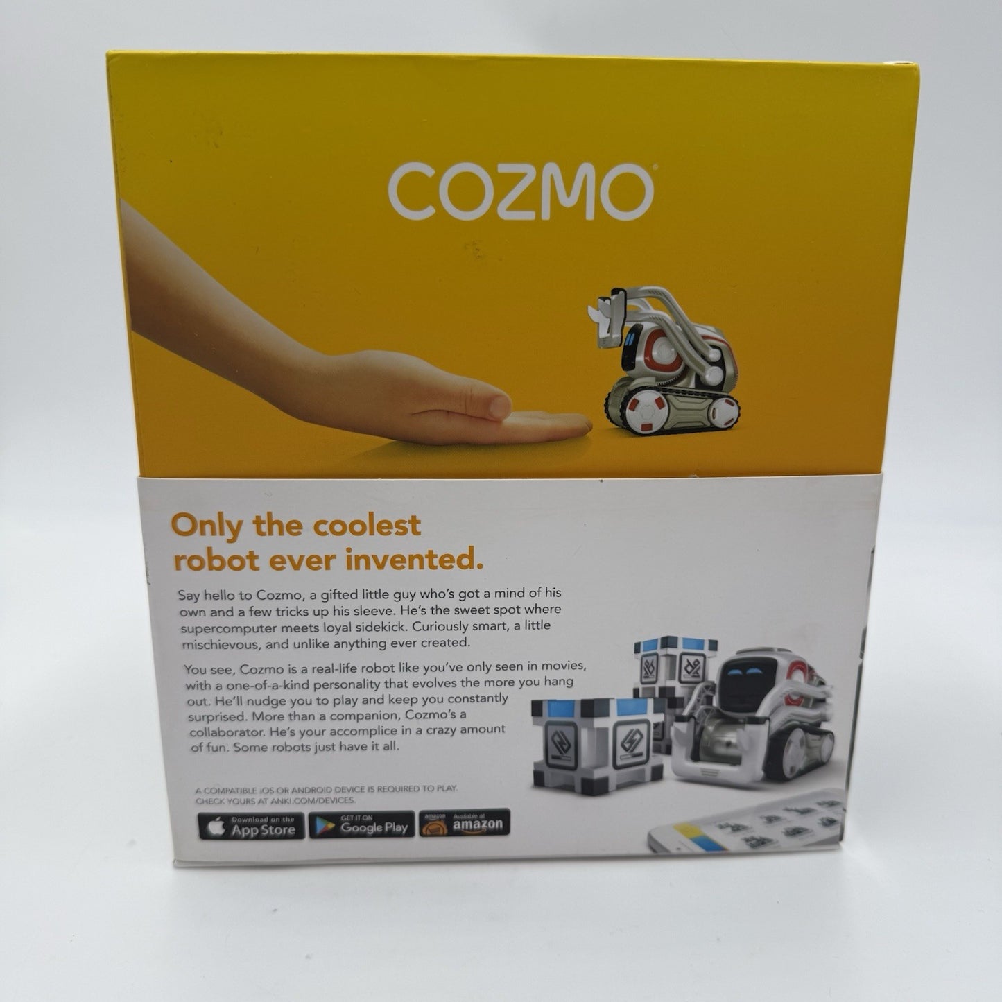 Anki Cozmo Interactive Robot Toy Complete 2017 Original Box + Manual