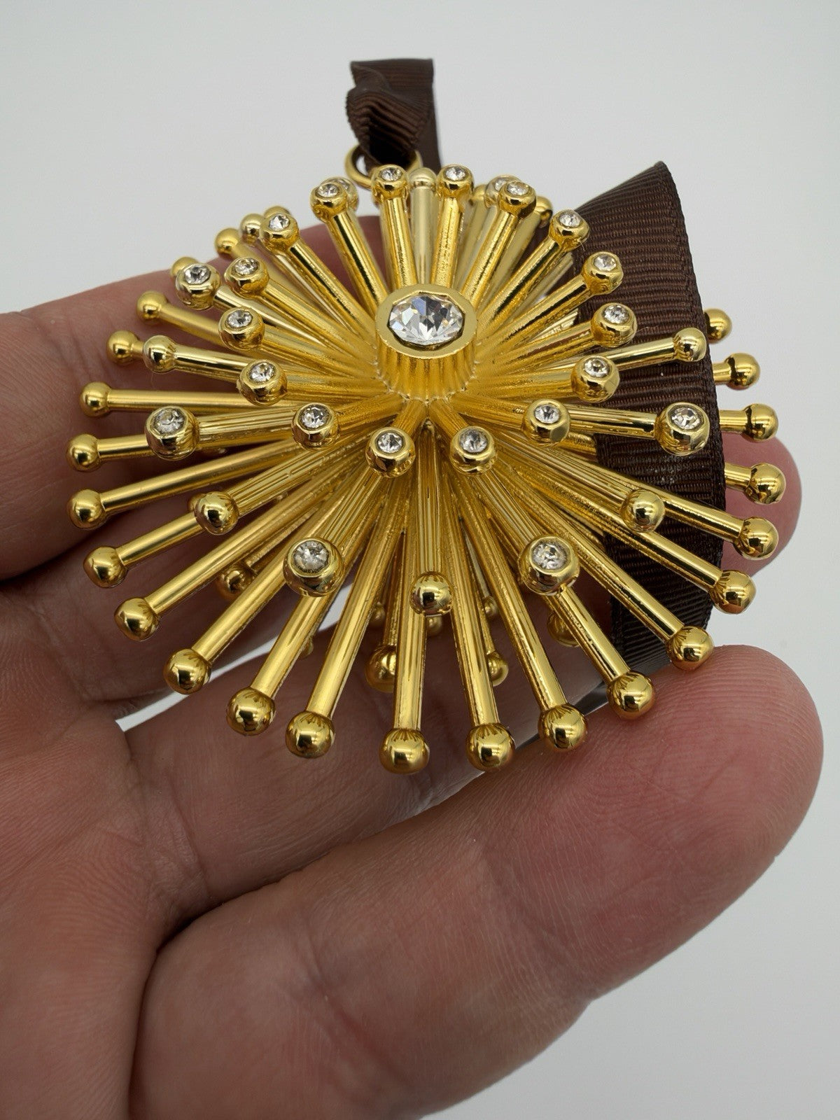 Lenox Kate Spade NY Bejeweled 3 Dimensional Starburst Christmas Ornament