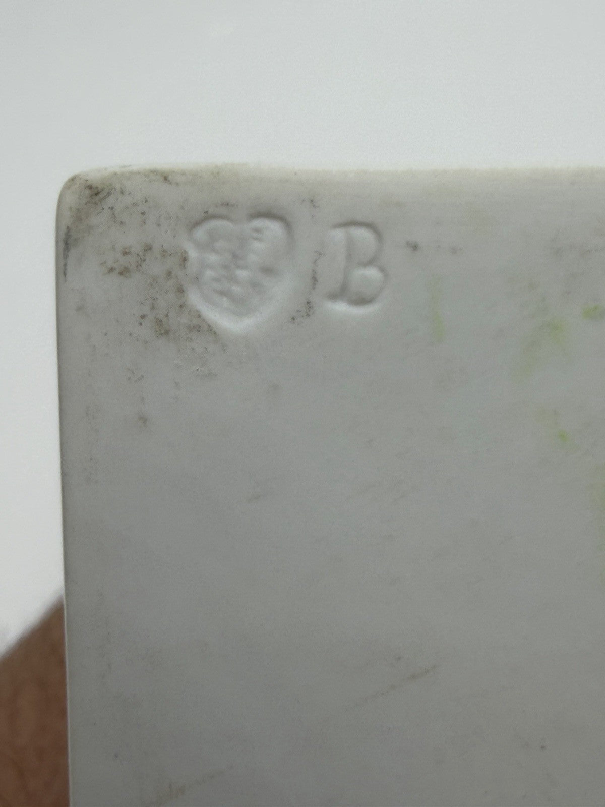 Nymphenburg Porcelain Germany Bavarian Lion Blue Border Antique Figurine