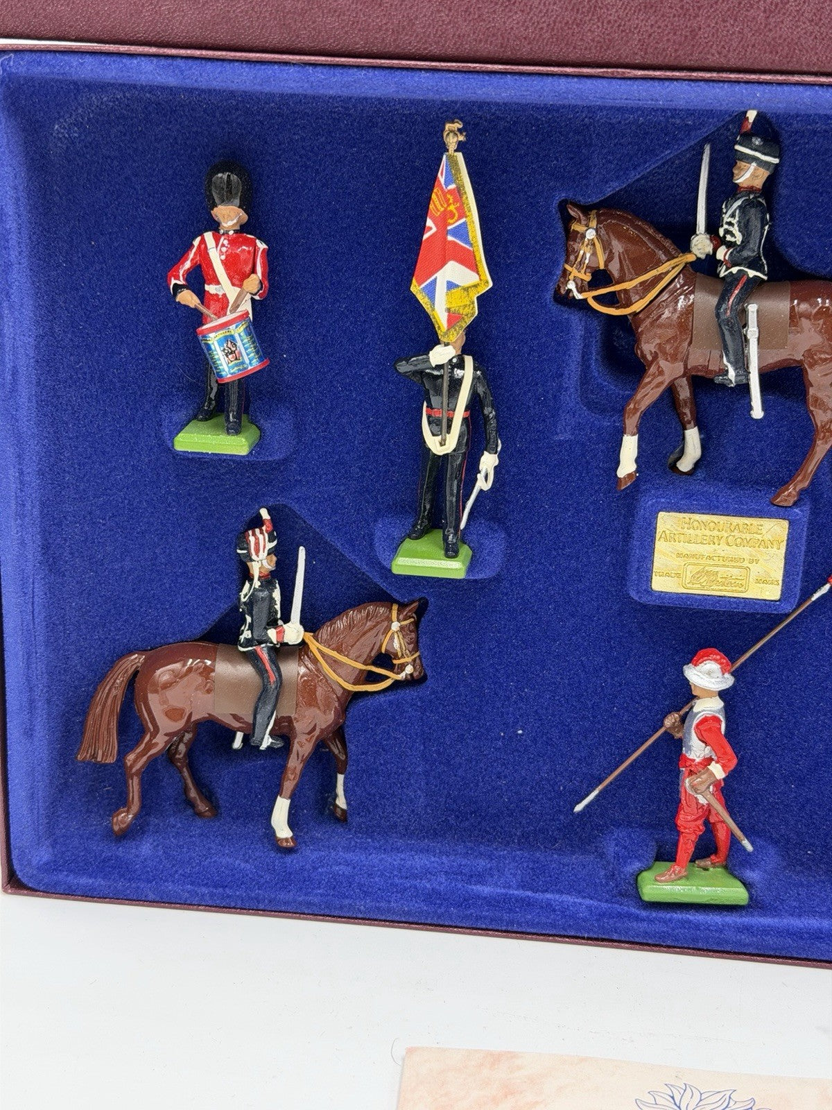 Britain Honorable Artillery Company 8 PCs Metal Models Toy Soldiers Limited NIB