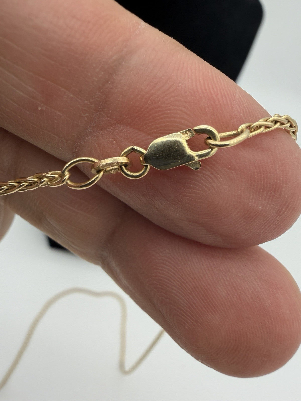 14k Yellow Gold Franco Chain 24”Length Weight 7.41g