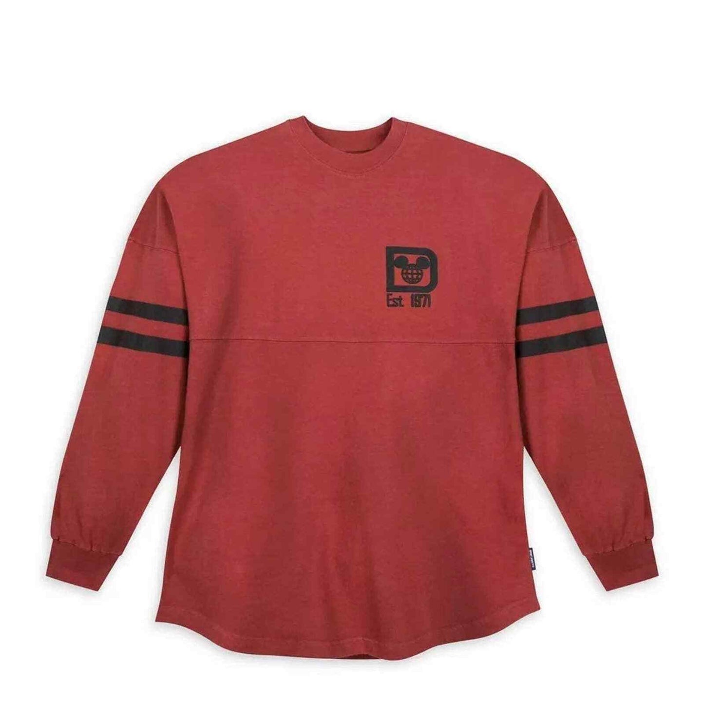 Disney World Men's Jersey Medium Brick Red Vintage Sweater Clothing Adults Walt