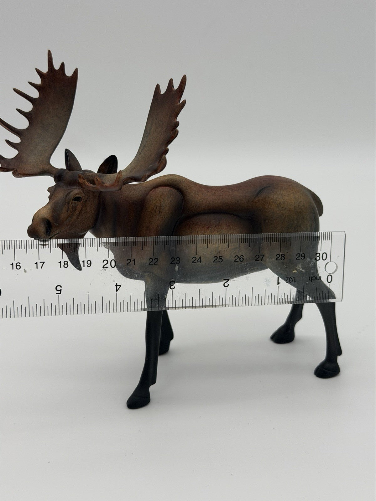 Rare IMAGO Stephen Guerrero August Maquette Bisque Resin Moose Figurine 6”x5”