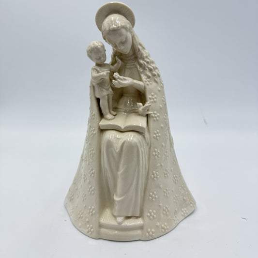 Vintage Hummel Figurine Flower Madonna & Child  Full Bee Porcelain Goebel 10/1