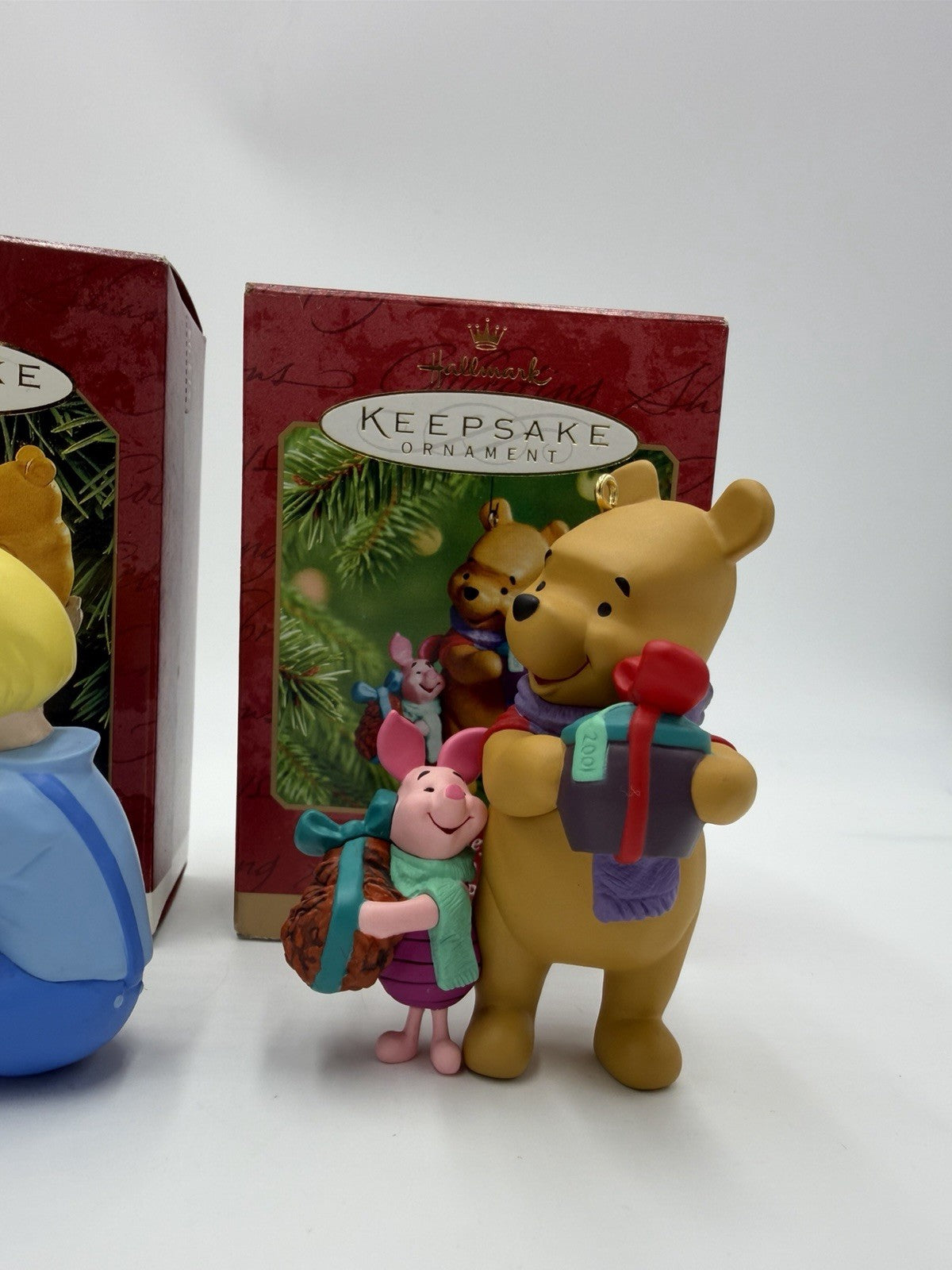 Hallmark Keepsake Winnie The Pooh Christmas Ornaments 3 PCs Vintage 2001