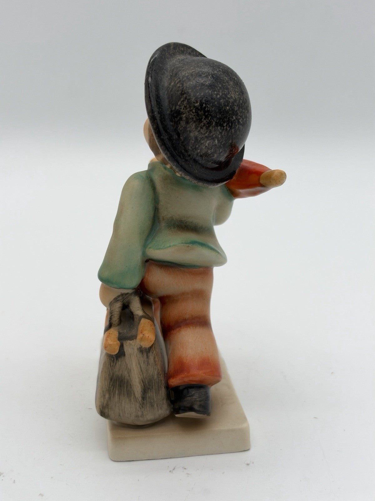 Hummel Goebel Merry Wanderer 1950 Mark West Germany 4.75” Porcelain Figurine