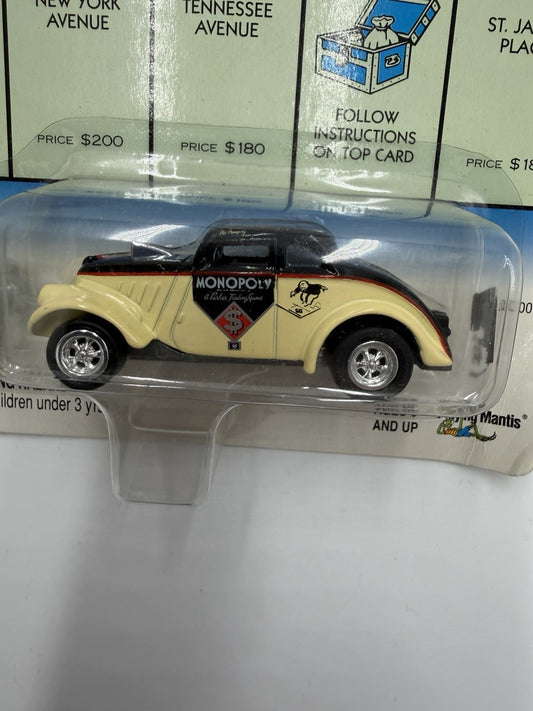 Johnny Lightning Die-cast  Monopoly Willys - With Game Token Car Sealed New