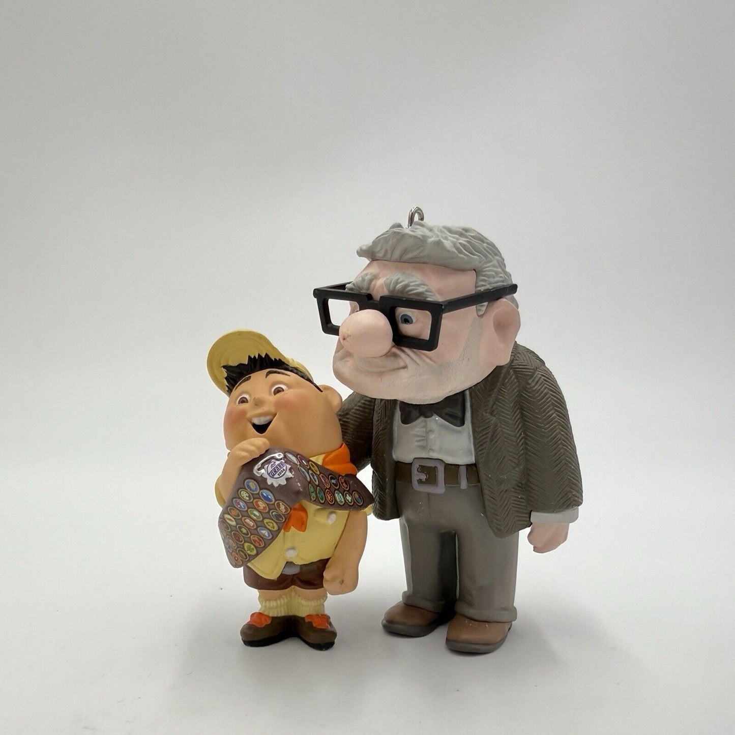 Hallmark Disney Pixar Legends UP Carl and Russell Ornament #1 in Series NO BOX